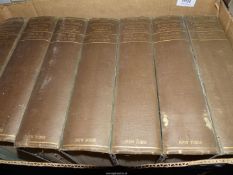16 Volumes of The Encyclopedia Britannica, 11th Edition.