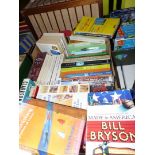 A box of books to include; Bill Bryson, Christopher Brookmyre, Patrick McCabe, etc.