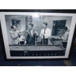 A large Ratpack Print, 42" x 30".