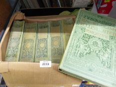 Six volumes of The English Illustrated magazine, published by Macmillan and Co and New York.