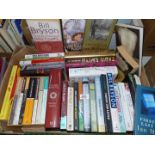 A box of novels to include; Ian McEwan, Bill Bryson, Harper Lee, Hilary Mantle, etc.