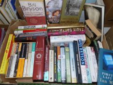 A box of novels to include; Ian McEwan, Bill Bryson, Harper Lee, Hilary Mantle, etc.