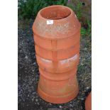 A chimney pot 25" tall.