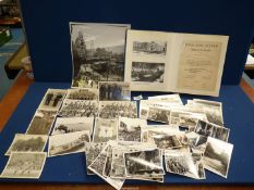 A quantity of WWII military Photographs including the allies in Trondhjem, June 1945,
