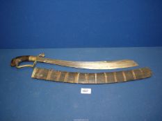 A 19th century Borneo Beladah Belabang/Parang Nabur sword,