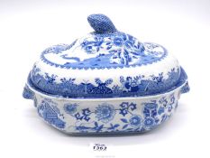 A late 19th century Spode 'Ironstone' vegetable warmer with lid.