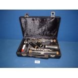 A Mistral Clarinet, cased.