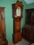 A Mahogany cased long-case Clock,