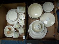 A quantity of Hornsea "Fleur" table and dinnerware including lidded tureens, mugs, etc.