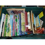 A quantity of children's books including The Wind in the Willows, Gulliver's Travels etc.
