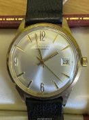 A Gents Garrard Automatic wristwatch in gold case,