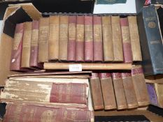 A quantity of Waverley novels, five volumes of Contes De Bocace,