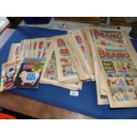 A quatity of Beano Comics from 1985-1986.