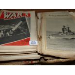 A large quantity of The War Illustrated magazines.