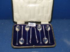 A cased set of six Cooper Brothers & Sons Ltd.