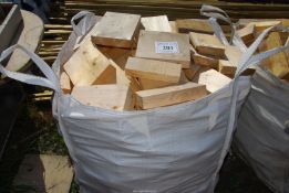 One builders bag of softwood blocks.