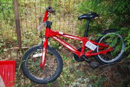 A Child's 'Hot rock' bike.