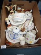 A small quantity of Royal Stafford dinner ware including gravy boat, dish, five soup dishes, tureen,