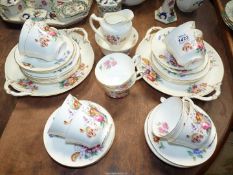 A quantity of George Jones Crescent tea ware to include; ten cups, saucers and side plates,
