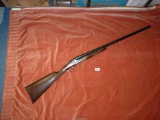 A 12 gauge, side by side, double-barrelled, box-lock shotgun by Parker Hale, serial no.
