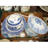 A quantity of china including, Ridgeways 'Windsor' meat plate,