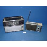 Two transistor Radios - Marconiphone and Vef Zo4.