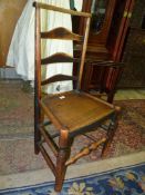 An Ash and other woods Clisset side Chair,