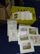 A quantity of Prints including botanical studies, animals, country houses etc.