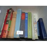 A small tub of books to include The Black Prince, Motor Vehicle Calculations and Science, 20,