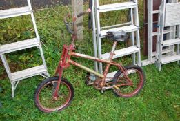 A child's bike.