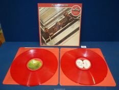 A red vinyl double Album - The 'Beatles' 1962-1966 including 'Love me do', 'Please please me',