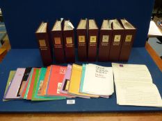 A quantity of Post Office Philatelic Bulletin folders 3/4 to 15/16 and loose volumes 1981-1986.