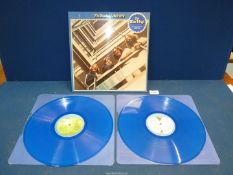 A blue vinyl double Album - The 'Beatles' 1967-1970 including 'Strawberry Fields forever',