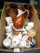 A large quantity of china to include a part Royal Albert tea set,