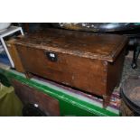 A collectable early Oak six plant Dirk Chest having an internal sub-compartment,