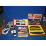 A boxed Tri-ang/Hornby Railway set 'The Midlander', boxed set of Hornby wagons,