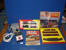 A boxed Tri-ang/Hornby Railway set 'The Midlander', boxed set of Hornby wagons,