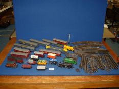 A quantity of Tri-ang and Hornby 'OO' gauge locomotives, coaches,
