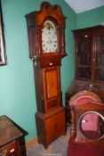 A Mahogany cased long-case Clock,