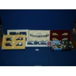 A quantity of model Van boxed sets including The Dambusters 50th Anniversary army RAF set of 4,
