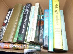 A quantity of books to include; Guy Martin, Andy McNab, Chris Ryan, Gardening books, etc.