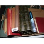 A small quantity of books including; 2 volumes of H.