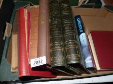A small quantity of books including; 2 volumes of H.