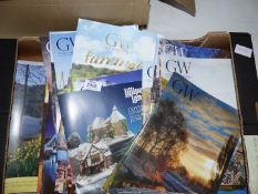 A quantity of Gulliver's World and Lilliput Lane magazines dating from 2007 - 2016.