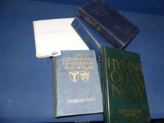 Five books to include; The Cathedral Psalter Chants, Hymns Old and New,