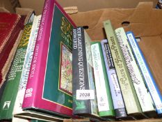A quantity of books on Gardening and one on Asian cooking, etc.