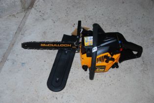 McCulloch 438 petrol chainsaw - working time of lotting.