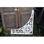 Large cast iron wall bracket - 37" x 39".