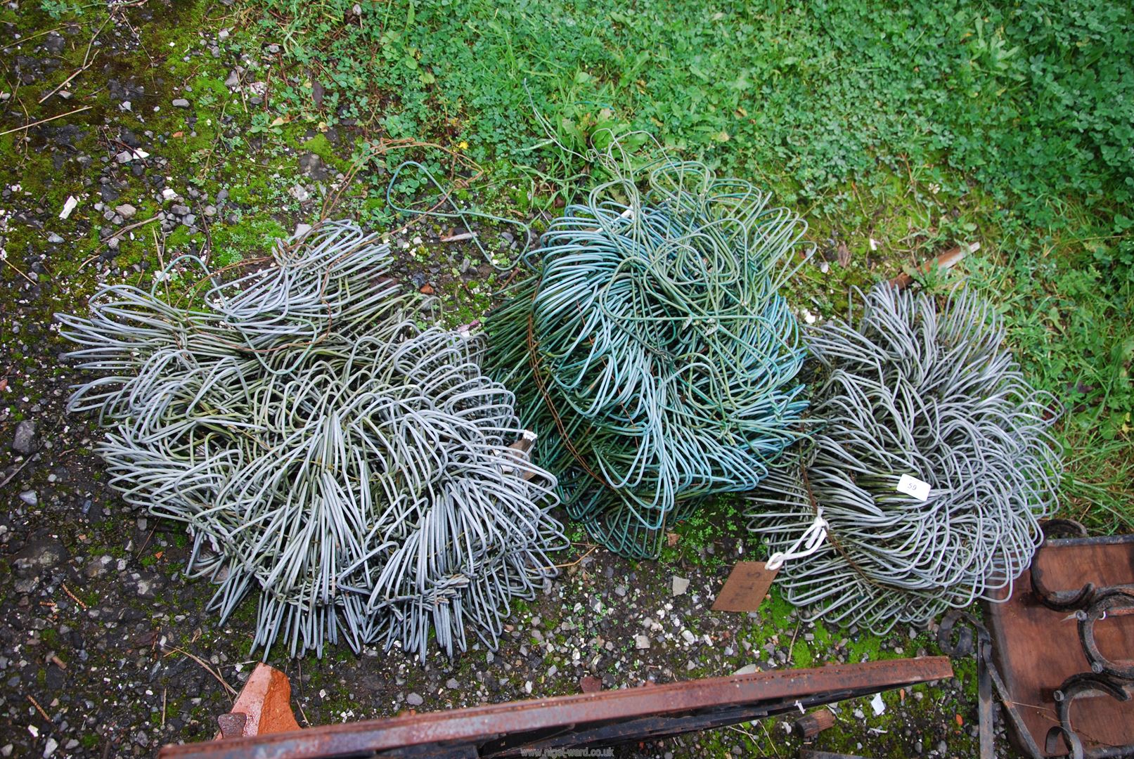 A quantity of wall ties.