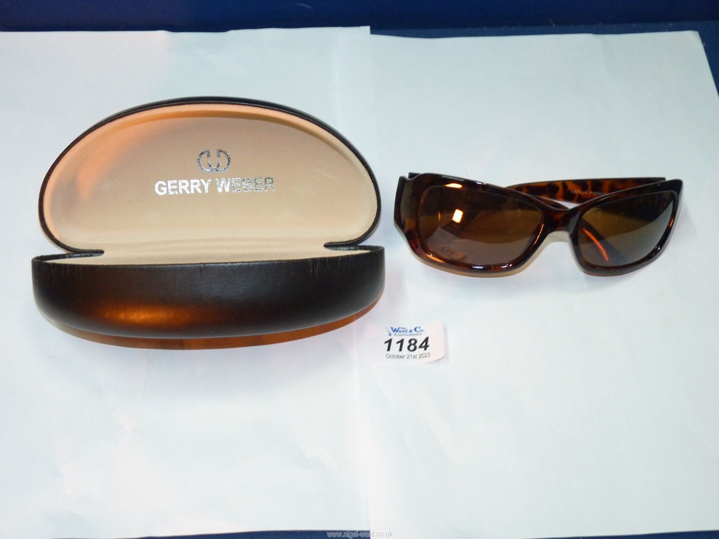 A pair of Gerry Weber sunglasses with case. - Image 2 of 2